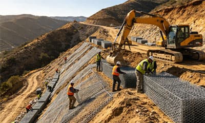 Xuhuang Metal Wire Mesh Successfully Serves Overseas Slope Protection Engineering Project