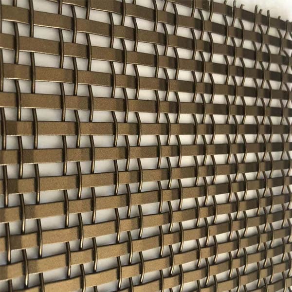 Flat Wire Decorative Woven Mesh